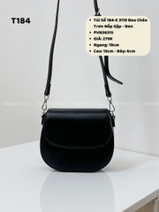 Túi Số 184-E 3119 Đeo Chéo Trơn Nắp Gập