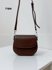 Túi Số 184-E 3119 Đeo Chéo Trơn Nắp Gập