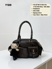 Túi số 189-H Xách Da 2 Túi+MK Kitty