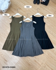 Váy Số 187-D 8683 Ngắn Xoè 3 Lỗ