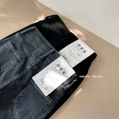 (SC99K) 1105 Quần Jean Ôm Sticker Mặt Cười
