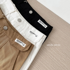 (SC99K) A 3314 Quần Short Kaki Sticker