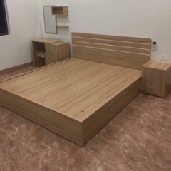 GIƯỜNG GỖ CÔNG NGHIỆP 1M8X2M