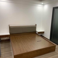 Giường gỗ công nghiệp thông minh phản lật 1m8x2m