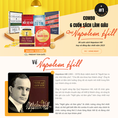 COMBO 6 CUỐN SÁCH LÀM GIÀU CỦA NAPOLEON HILL