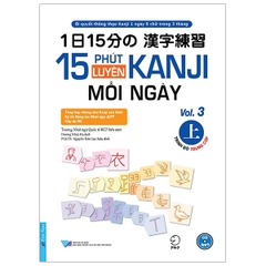 15 Phút Luyện Kanji Mỗi Ngày - Vol.3 154k - First News