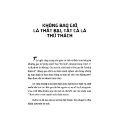 Không Bao Giờ Là Thất Bại! Tất Cả Là Thử Thách - bìa mềm 218k - First News