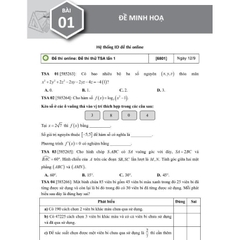 Tổng ôn toán tư duy Bách Khoa Hà Nội TSA - Moonbook