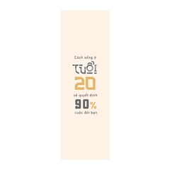 20 tuổi! Bạn chọn an nhàn hay phấn đấu? 99k AZ CK45