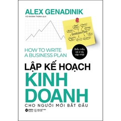 Lập Kế Hoạch Kinh Doanh Cho Người Mới Bắt Đầu 119k - AlphaBooks