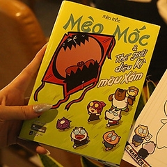 Mèo Mốc & Thế Giới Diệu Kỳ Màu Xám 128k AZ CK35