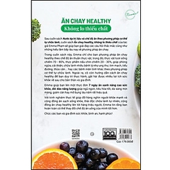 Ăn chay không lo thiếu chất - 7 ngày ăn xanh nâng cao sức khoẻ, dồi dào năng lượng 179k Thái Hà