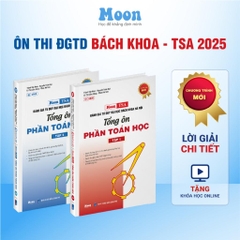 Tổng ôn toán tư duy Bách Khoa Hà Nội TSA - Moonbook