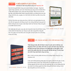 COMBO 6 CUỐN SÁCH LÀM GIÀU CỦA NAPOLEON HILL