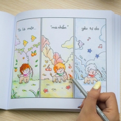 Vũ trụ sắc màu - Cuộc phiêu lưu của 12 chòm sao (Sách tô màu) 68k - AZ