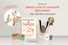 Lược Sử Loài Người Bằng Tranh - T1 Khởi đầu của loài người - Xuất bản 2021 -345k - AlphaBooks