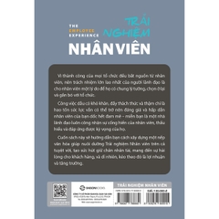 Trải nghiệm nhân viên -130000đ -Sài Gòn Books -Quản trị - Lãnh đạo