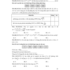 Tổng ôn toán tư duy Bách Khoa Hà Nội TSA - Moonbook