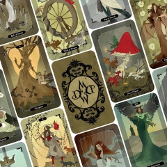 [Boxset Việt Hoá] DARK WOOD TAROT (Bộ Bài & Sách Hướng Dẫn) - AZVietNam 360k CK40