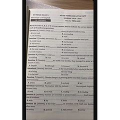 70 đề luyện thi vào 10 môn Tiếng Anh - MoonBook 199k