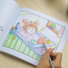 Vũ trụ sắc màu - Cuộc phiêu lưu của 12 chòm sao (Sách tô màu) 68k - AZ