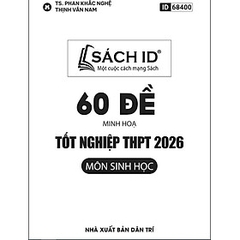 60 Đề Minh Họa Tốt Nghiệp THPT 2026 - Môn Sinh Học 200k - MB