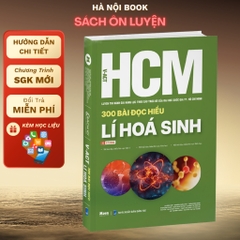 VACT luyện thi Đánh giá năng lực ĐHQG TP HCM - 300 bài đọc hiểu Lí Hoá Sinh - Moonbook 200k