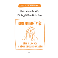 Thôi lười lắm, nay nghỉ làm 99k CK40