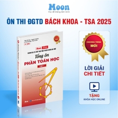 Tổng ôn toán tư duy Bách Khoa Hà Nội TSA - Moonbook