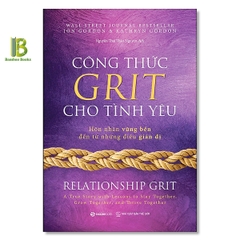 Công thức GRIT cho tình yêu -135000đ -Sài Gòn Books -Kỹ năng