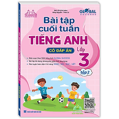 Global success  Bài tập cuối tuần Tiếng Anh lớp 3 tập 2 ( Có đáp án ) 89k - MT