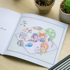 Vũ trụ sắc màu - Cuộc phiêu lưu của 12 chòm sao (Sách tô màu) 68k - AZ