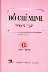 Hồ Chí Minh toàn tập 15 1966 - 1969 NXB Chính Trị 6.151.000đ