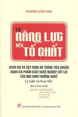 Từ năng lực đến tố chất: Đánh giá và xây dựng hệ thống tiêu chuẩn đánh giá phẩm chất nghề nghiệp cốt lõi của học sinh trường nghề - Lý luận và thực tiễn (Sách tham khảo) NXB Chính Trị 347K 2022