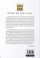 Bảo Đại - Hoàng đế cuối cùng -109000đ -Sài Gòn Books