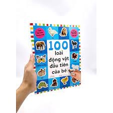 119_100 loài động vật đầu tiên của bé - Sách dán hình thông minh