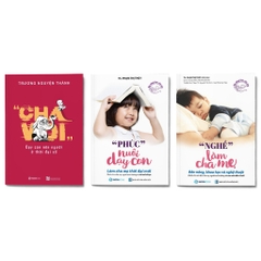 SÁCH - Bộ: Cha Voi - Dạy Con Nên Người Ở Thời Đại Số - "Phúc" Nuôi Dạy Con - "Nghề" Làm Cha Mẹ - Sài Gòn Books
