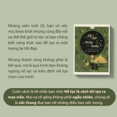 Nỗ lực là cách tôi tạo ra may mắn - song ngữ trung việt 109k - AZ
