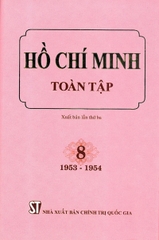 Hồ Chí Minh toàn tập 8 1953 - 1954 NXB Chính Trị 386K 2021
