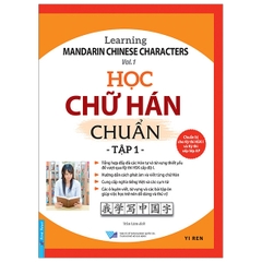Học chữ Hán chuẩn tập 1 88k - First News