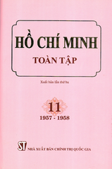 Hồ Chí Minh toàn tập 11 1957 - 1958 NXB Chính Trị 402K 2021