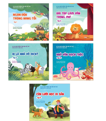 50_Bộ sách nuôi dưỡng tâm hồn trẻ thơ -  Ngọn đèn trong hang tối tập 1