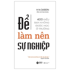 Để làm nên sự nghiệp 119k - AlphaBooks