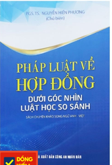 Pháp luật về hợp đồng dưới góc nhìn luật học so sánh 350k Dân Hiền