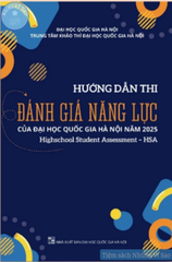 Hướng dẫn thi đánh giá năng lực của Đại học Quốc gia Hà Nội năm 2025 170k Huy Hoàng CK35
