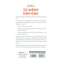 Từ quản lý đến lãnh đạo - Sứ mệnh dẫn đầu_250K saigonbooks