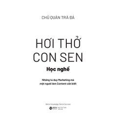 Hơi thở con Sen: Học nghề - Làm nghề - AlphaBooks - 199k