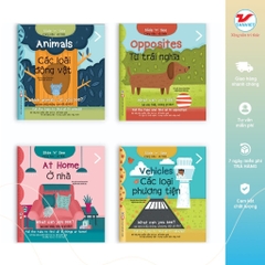 Tương tác Song Ngữ Việt Anh Slide And See Opposites: Từ Trái Nghĩa - Tân Việt 75k