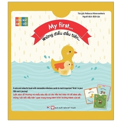 My First Những Điều Đầu Tiên Song Ngữ Anh Việt - Tân Việt 75k