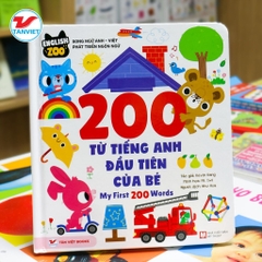200 từ vựng tiếng Anh đầu tiên của bé – My first 200  - Tân Việt 95k